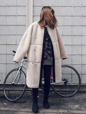 MINAEさん（レディース・160cm）の冬コーディネート