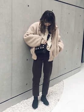 MINAEさん（レディース・160cm）の冬コーディネート