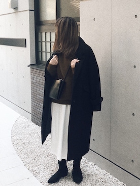 MINAEさん（レディース・160cm）の冬コーディネート