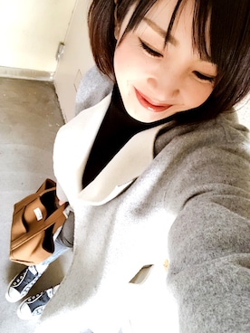 「green label relaxing（グリーンレーベルリラクシング）のアイテム（その他アウター）」を使った、yuzuuu〜♡さん（キッズ・100cm）の冬コーディネート