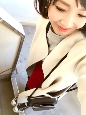 「green label relaxing（グリーンレーベルリラクシング）のアイテム（その他アウター）」を使った、yuzuuu〜♡さん（キッズ・100cm）の冬コーディネート