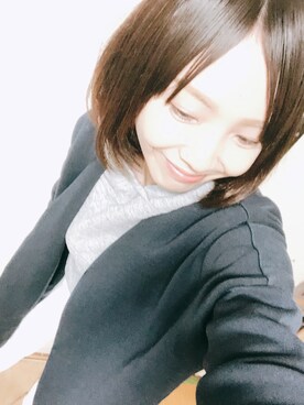 「無印良品（ムジルシリョウヒン）のアイテム（ノーカラージャケット）」を使った、yuzuuu〜♡さん（キッズ・100cm）の春コーディネート