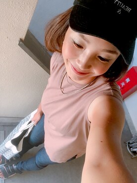 yuzuuu〜♡さん（レディース・158cm）の夏コーディネート