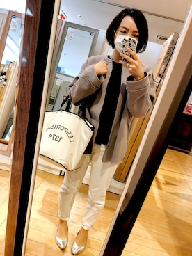 yuzuuu〜♡さん（レディース・158cm）の春コーディネート