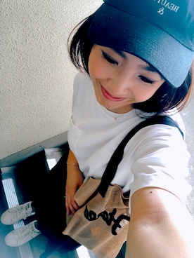「ラドロー」｜yuzuuu〜♡さん（レディース・158cm）の夏コーディネート