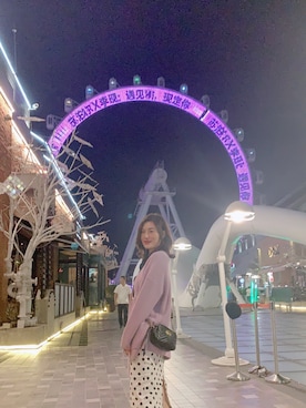 「b+ab（ビープラスエービー）のアイテム」を使った、Refresh_Liuさん（レディース・167cm）の秋コーディネート