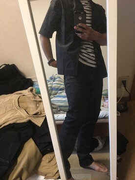 「SHIPS GENERAL SUPPLY（シップスジェネラルサプライ）のアイテム」を使った、Sayuさん（メンズ・165cm）の夏コーディネート