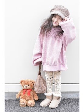 sachinoさん(キッズ・100cm)の冬コーディネート