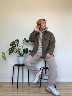 「ユニクロU」｜「アイテム（その他アウター）」を使った、Kentinosanさん（メンズ・168cm）の秋コーディネート