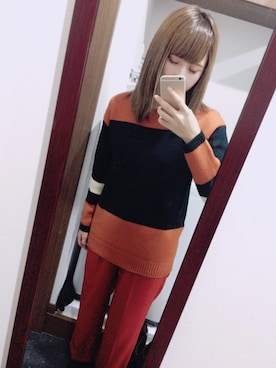 M I M Uさん（レディース・156cm）の秋コーディネート