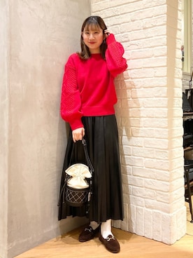 Nachikaさん（レディース・158cm）の冬コーディネート