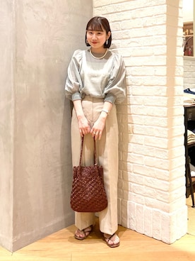 Nachikaさん（レディース・158cm）の春コーディネート