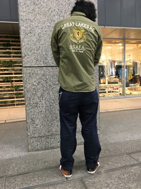 「うしろ姿」｜yabeさん（メンズ・178cm）の春コーディネート