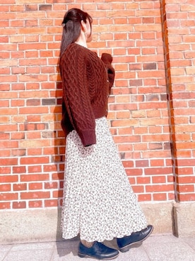 カーディガン ボレロを使った 重ね着 のレディース人気ファッションコーディネート Wear