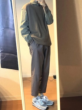 とうふさん（メンズ・176cm）の春コーディネート