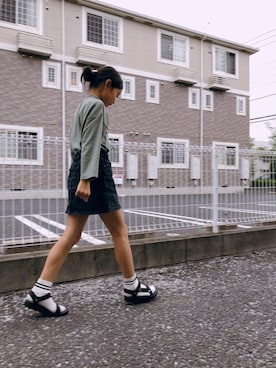 「teva」｜mai__⚘.。さん（キッズ・135cm）の冬コーディネート