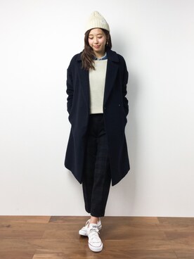 YUKIさん（レディース・160cm）の冬コーディネート