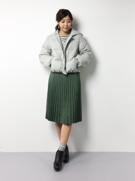 YUKIさん(レディース・160cm)の冬コーディネート