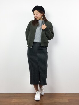 YUKIさん(レディース・158cm)の冬コーディネート