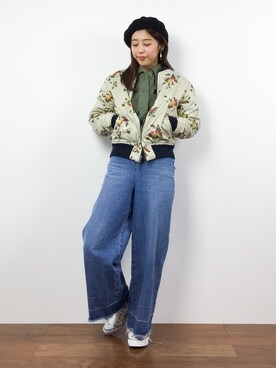 YUKIさん(レディース・158cm)の冬コーディネート