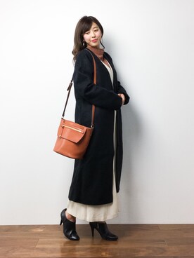 YUKIさん（レディース・158cm）の冬コーディネート