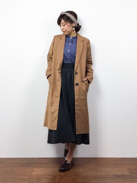「Te chichi TERRASSE（テチチテラス）のアイテム」を使った、YUKIさん（レディース・158cm）の冬コーディネート