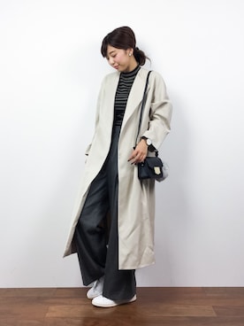 YUKIさん（レディース・158cm）の冬コーディネート