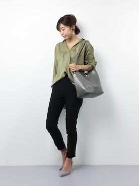 YUKIさん（レディース・158cm）の冬コーディネート