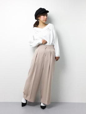 YUKIさん(レディース・158cm)の冬コーディネート