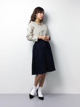 YUKIさん（レディース・158cm）の冬コーディネート