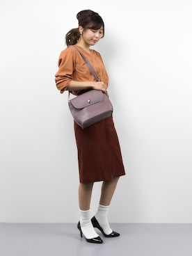 YUKIさん（レディース・158cm）の冬コーディネート