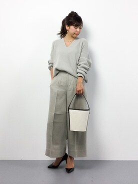 YUKIさん（レディース・158cm）の冬コーディネート