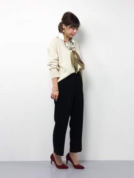 YUKIさん(レディース・158cm)の冬コーディネート