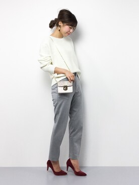 YUKIさん（レディース・158cm）の冬コーディネート