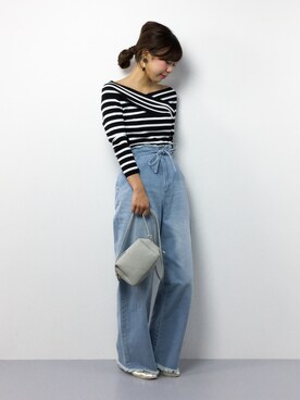 YUKIさん（レディース・158cm）の冬コーディネート