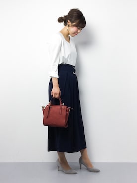 YUKIさん（レディース・158cm）の冬コーディネート