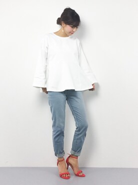 YUKIさん（レディース・158cm）の冬コーディネート