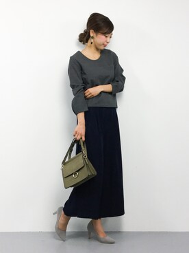 YUKIさん（レディース・158cm）の春コーディネート