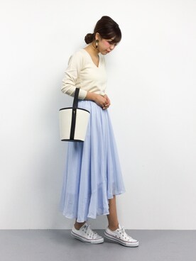 YUKIさん(レディース・158cm)の春コーディネート