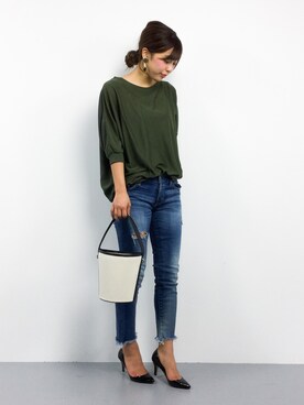 YUKIさん（レディース・158cm）の春コーディネート