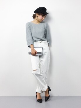 YUKIさん（レディース・158cm）の春コーディネート