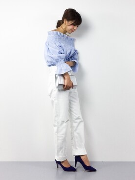 YUKIさん（レディース・158cm）の春コーディネート