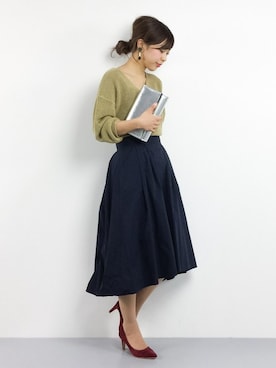 YUKIさん(レディース・158cm)の春コーディネート