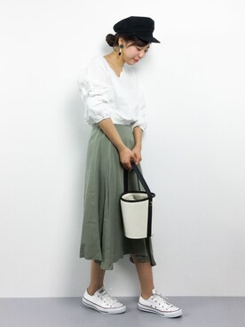 YUKIさん（レディース・158cm）の春コーディネート