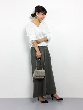 YUKIさん（レディース・158cm）の春コーディネート