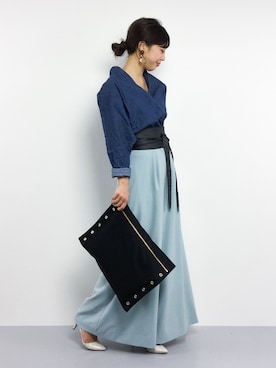 YUKIさん(レディース・158cm)の春コーディネート