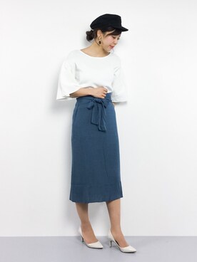 YUKIさん（レディース・158cm）の春コーディネート