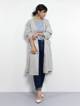 YUKIさん（レディース・158cm）の春コーディネート