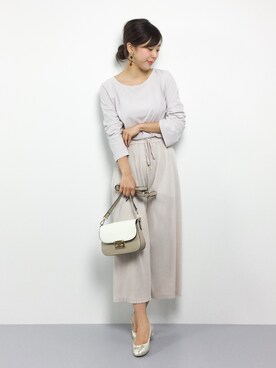 YUKIさん(レディース・158cm)の春コーディネート