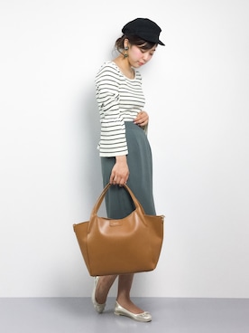 YUKIさん（レディース・158cm）の春コーディネート